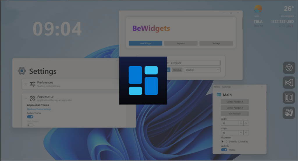 BeWidgets