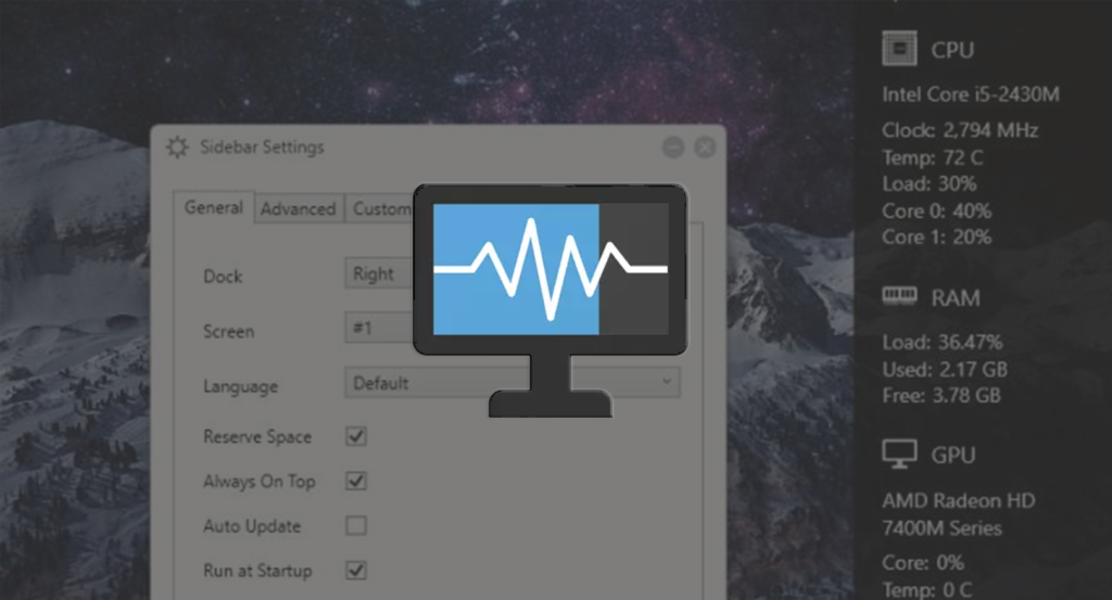Sidebar Diagnostics